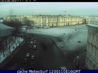 Webcam St Petersburg Palace Square