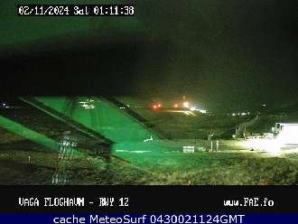 Webcam Vagar Airport