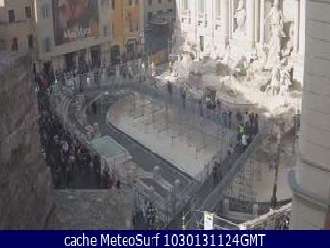 Webcam Roma Fontana di Trevi