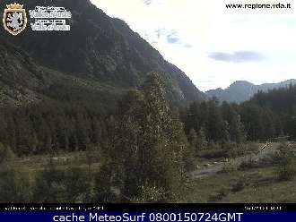 Webcam Courmayeur Val Ferret