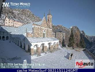 Webcam Santuario SantAnna Vinadio