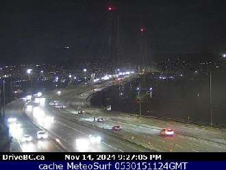 Webcam Vancouver Port Mann Bridge