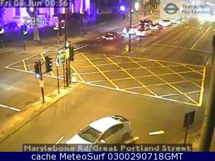 Webcam London Portland Street