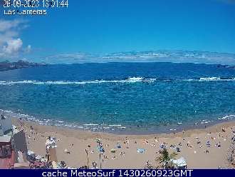 Webcam Las Canteras Barra