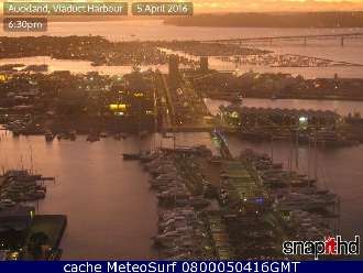 Webcam Auckland Harbour