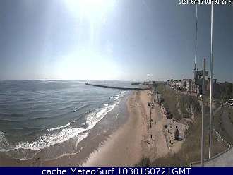 Webcam Roker Beach Sunderland