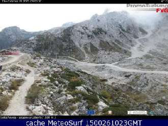 Webcam Sella Nevea Panoramica