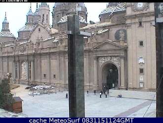 Webcam Zaragoza Plaza del Pilar